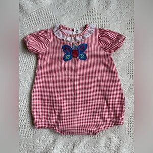 Healthtex Gingham Bubble Vintage Cotton 12 months